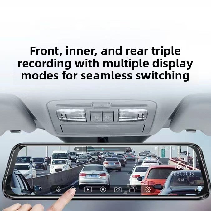 10 Inch Dash Cam — WiFi Dual Recording | Seda One