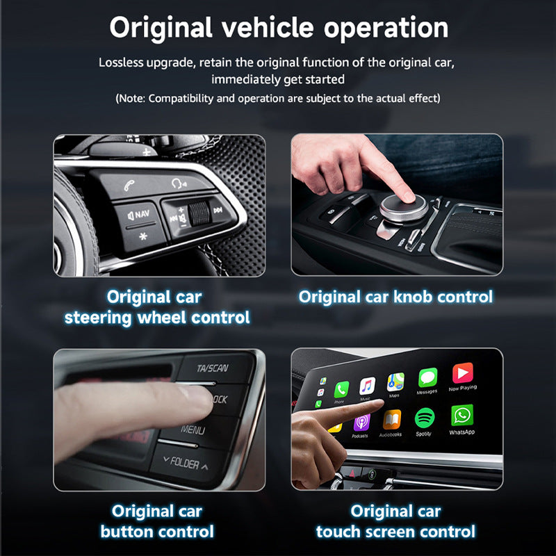 Wireless CarPlay & Android Auto Adapter — For GCC Cars