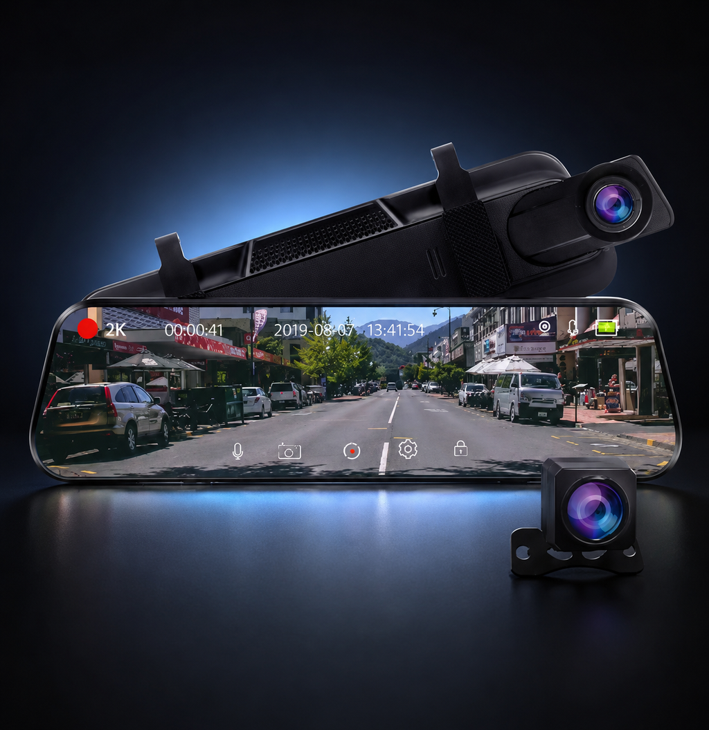 10 Inch Dash Cam — WiFi Dual Recording | Seda One