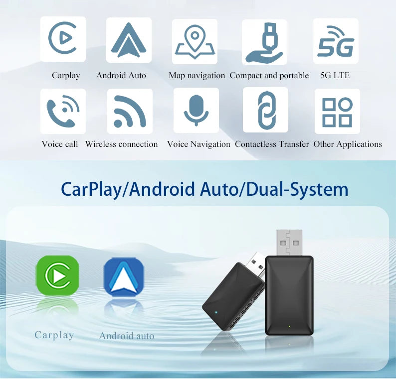 Wireless CarPlay Adapter — Plug & Play | Seda One
