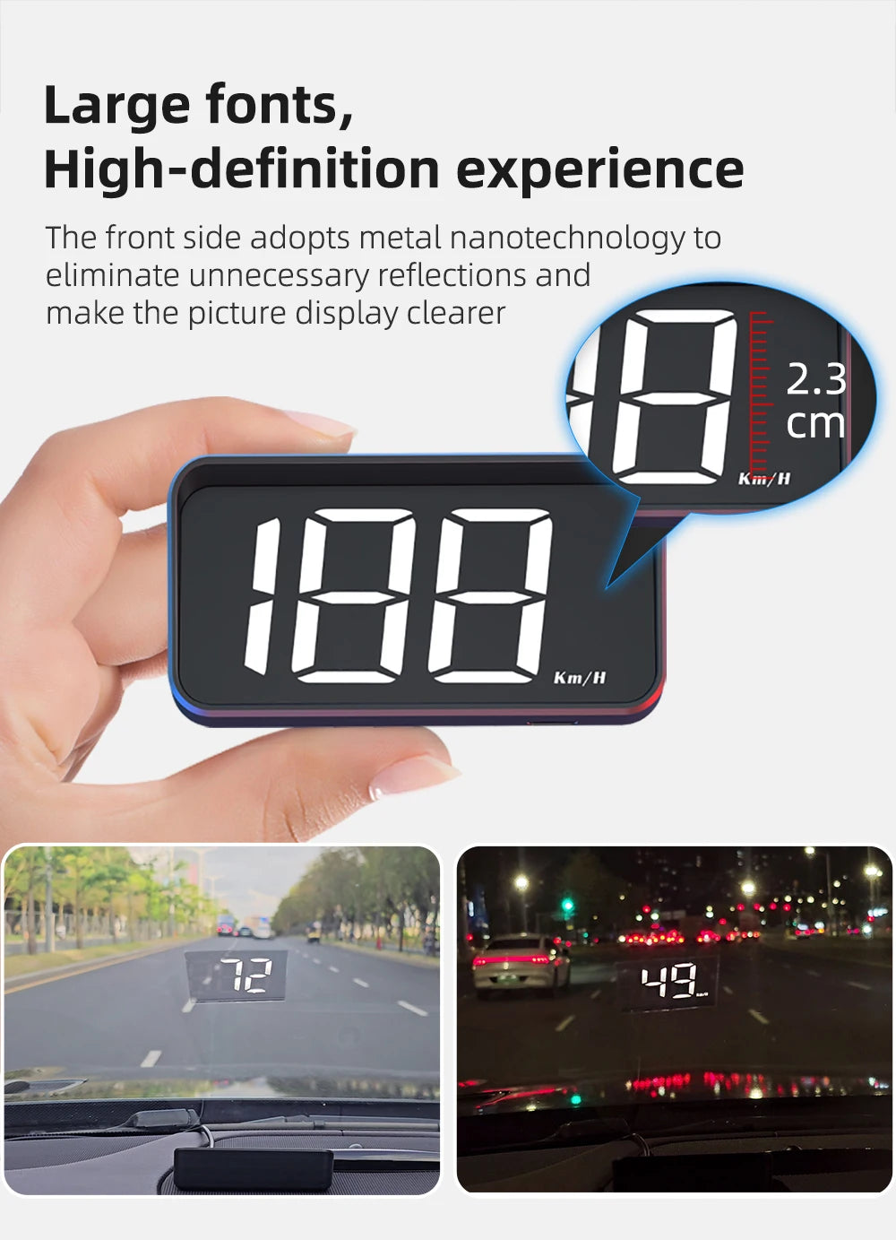 Car HUD Head-Up Display M2 GPS | Seda One