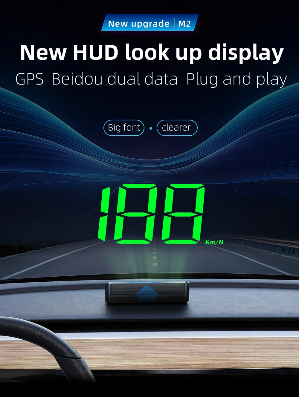 Car HUD Head-Up Display M2 GPS | Seda One