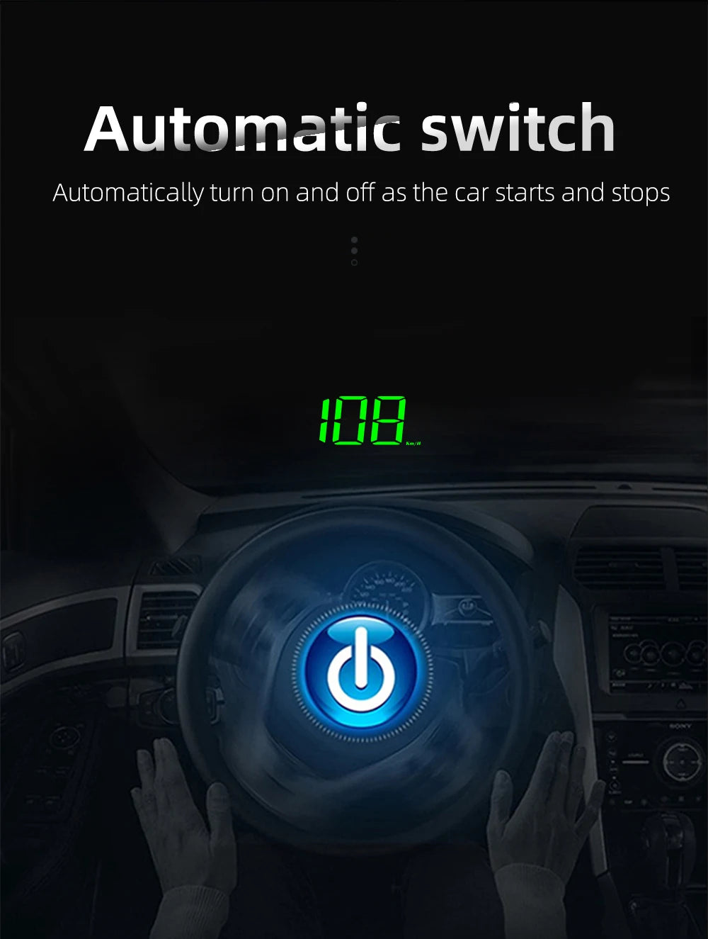 Car HUD Head-Up Display M2 GPS | Seda One