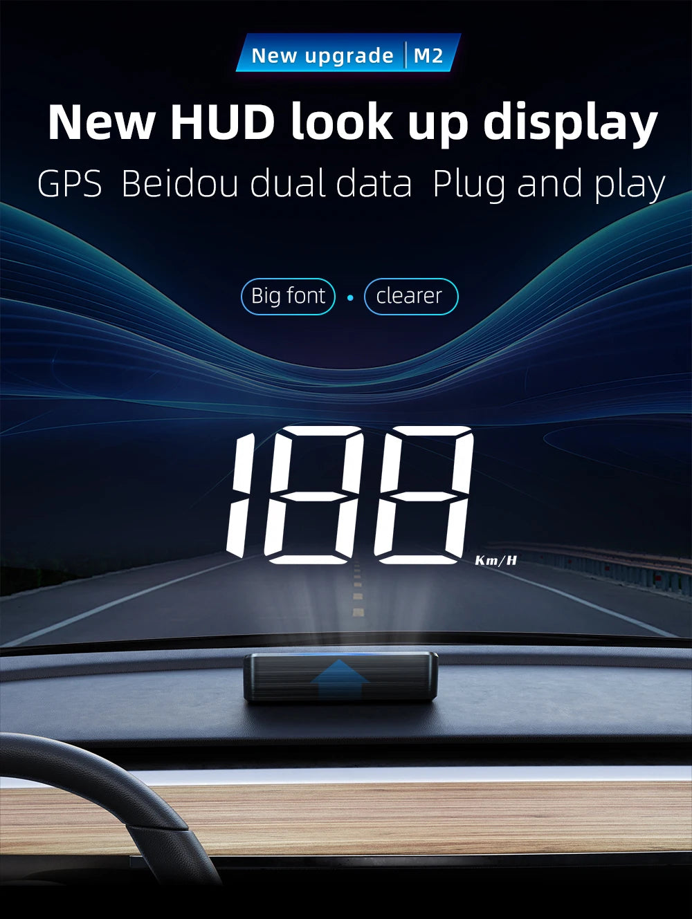 Car HUD Head-Up Display M2 GPS | Seda One