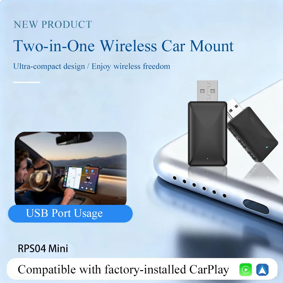 Wireless CarPlay Adapter — Plug & Play | Seda One