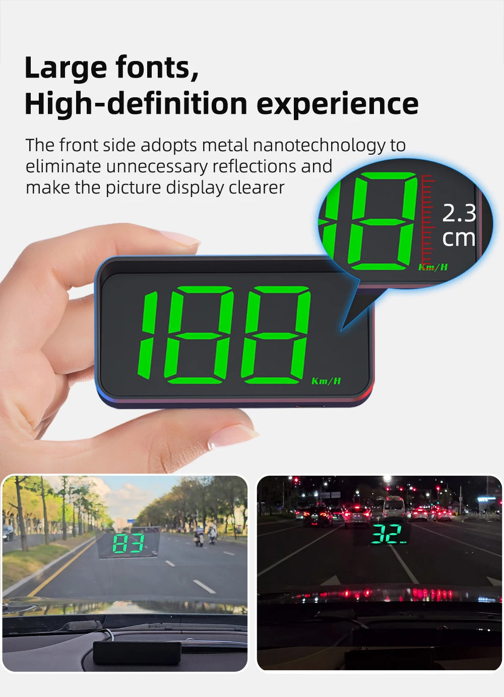 Car HUD Head-Up Display M2 GPS | Seda One