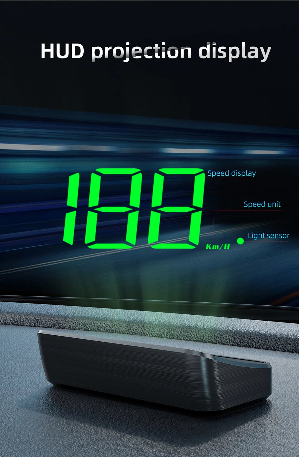 Car HUD Head-Up Display M2 GPS | Seda One