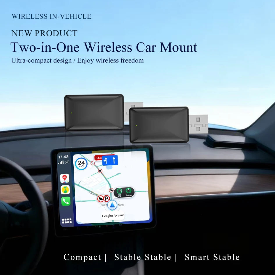 Wireless CarPlay Adapter — Plug & Play | Seda One