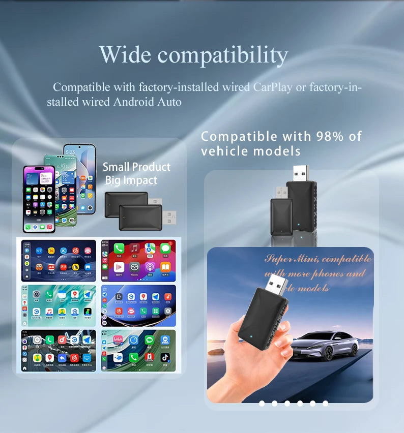 Wireless CarPlay Adapter — Plug & Play | Seda One