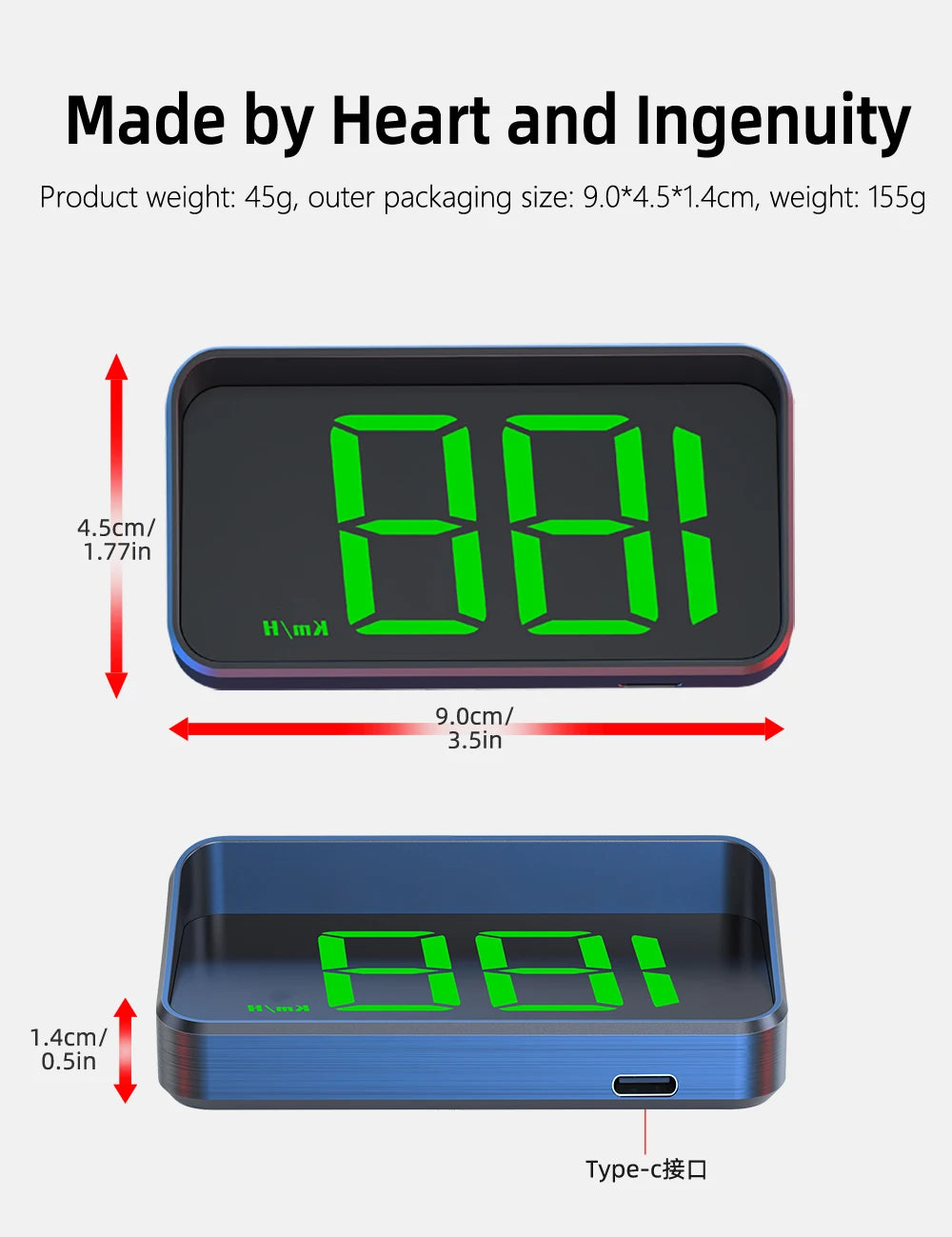 Car HUD Head-Up Display M2 GPS | Seda One