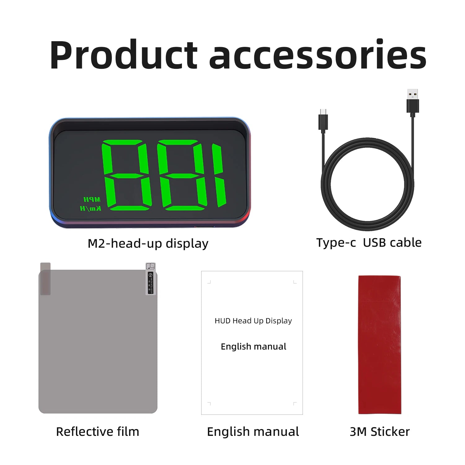 Car HUD Head-Up Display M2 GPS | Seda One